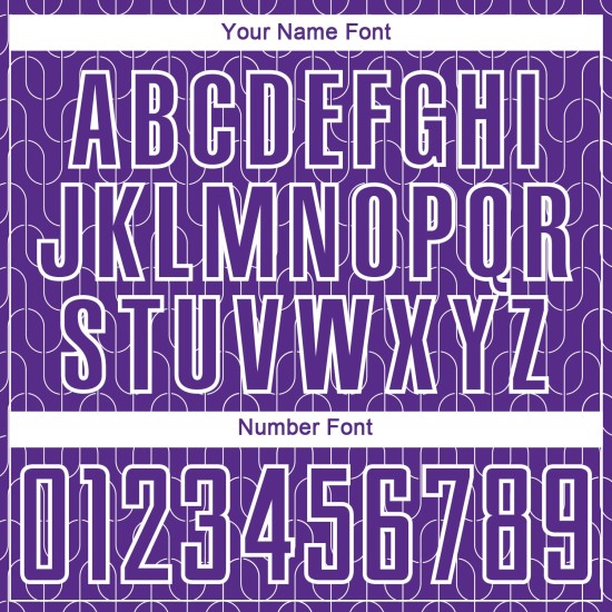 Soccer Geometric Uniform Pattern Sublimation Purple White Custom Jersey