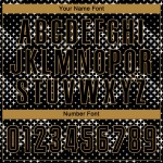 Sublimation Gold Jersey Uniform Black Custom Soccer Black-Old Sublimation Gold Jersey Uniform Black Custom Soccer Black-Old