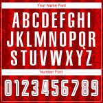 Red Uniform Custom White-Black Jersey Sublimation Soccer Red Uniform Custom White-Black Jersey Sublimation Soccer