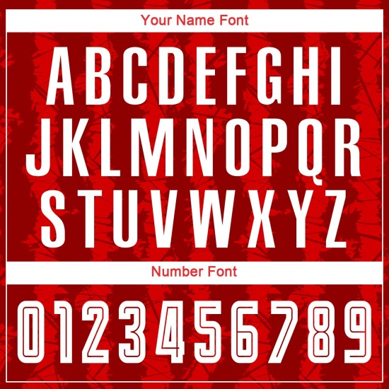 Red Uniform Custom White-Black Jersey Sublimation Soccer Red Uniform Custom White-Black Jersey Sublimation Soccer