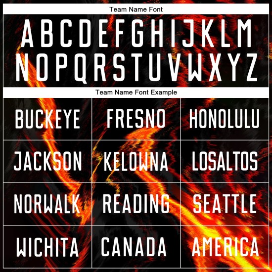 Sublimation Custom Uniform Flame Soccer White-Gold Black Jersey Sublimation Custom Uniform Flame Soccer White-Gold Black Jersey