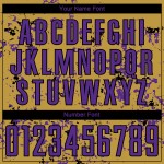 Soccer Fragment Abstract Sublimation Purple-Black Gold Custom Art Jersey Uniform Old Soccer Fragment Abstract Sublimation Purple-Black Gold Custom Art Jersey Uniform Old