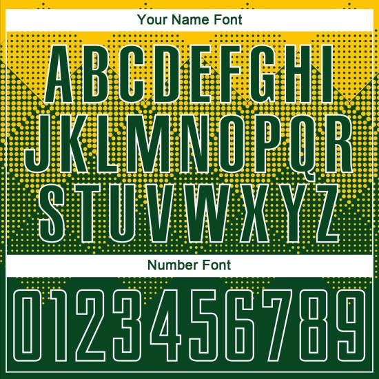 Uniform Custom Jersey Sublimation Soccer Gold Green-White Uniform Custom Jersey Sublimation Soccer Gold Green-White