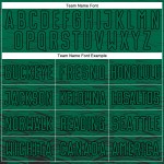 Green Soccer Uniform Black Kelly Jersey Sublimation Custom Green Soccer Uniform Black Kelly Jersey Sublimation Custom