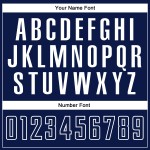 Sublimation Soccer Custom Fashion Navy-White Jersey Split Gray Uniform Sublimation Soccer Custom Fashion Navy-White Jersey Split Gray Uniform