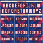 Custom Uniform Cream-Red Jersey Soccer Sublimation Royal