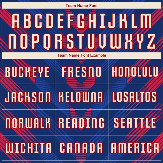 Custom Uniform Cream-Red Jersey Soccer Sublimation Royal