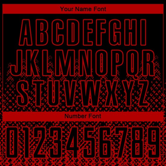 Sublimation Soccer Custom Jersey Red Shape Geometric Black Uniform Sublimation Soccer Custom Jersey Red Shape Geometric Black Uniform