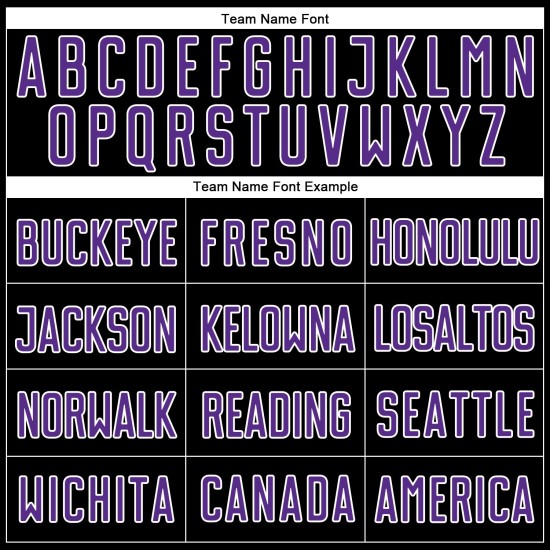 Purple-White Uniform Custom Sublimation Split Jersey Fashion Soccer Black Purple-White Uniform Custom Sublimation Split Jersey Fashion Soccer Black