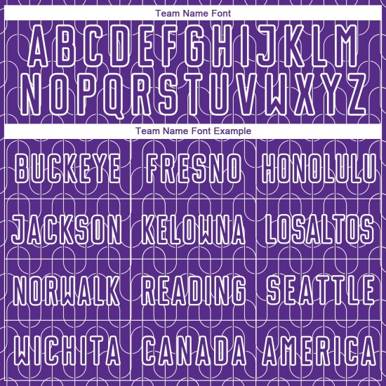 Soccer Geometric Uniform Pattern Sublimation Purple White Custom Jersey