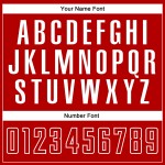 Gold Custom Jersey Soccer Sublimation Fashion Red-White Split Uniform Gold Custom Jersey Soccer Sublimation Fashion Red-White Split Uniform