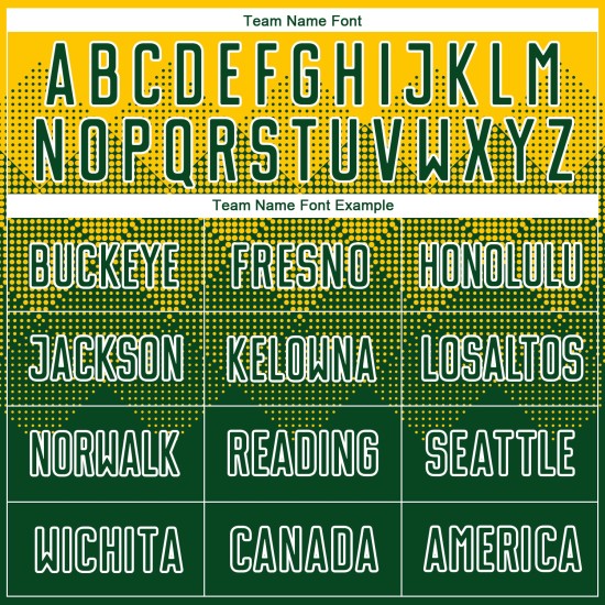 Uniform Custom Jersey Sublimation Soccer Gold Green-White Uniform Custom Jersey Sublimation Soccer Gold Green-White