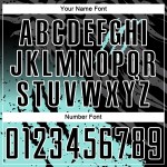 Sublimation Scratch Custom Blue-White Black Uniform Jersey Soccer Gradient Splash Ice Sublimation Scratch Custom Blue-White Black Uniform Jersey Soccer Gradient Splash Ice