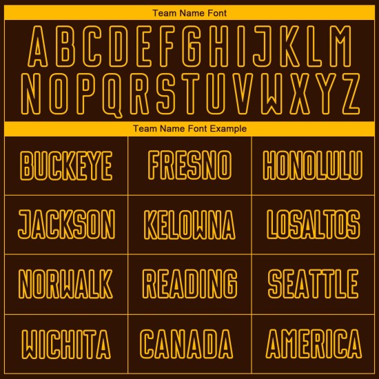 Soccer Gold Sublimation Uniform Jersey Custom Brown