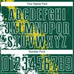 Soccer Custom Yellow-White Green Sublimation Uniform Jersey Soccer Custom Yellow-White Green Sublimation Uniform Jersey