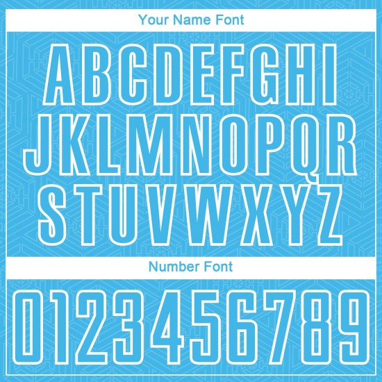 Shape Sublimation Blue Sky Uniform Jersey Custom White Geometric Soccer