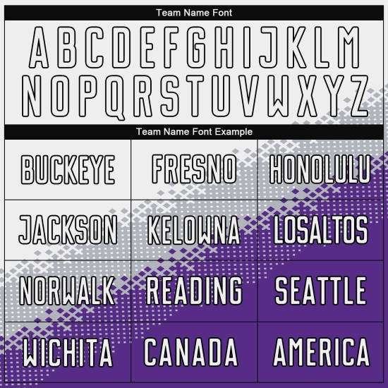 Shape Jersey Uniform White Geometric Gray Gradient Custom Purple-Black Soccer Sublimation Shape Jersey Uniform White Geometric Gray Gradient Custom Purple-Black Soccer Sublimation