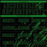 Green Custom Jersey Soccer Black Sublimation Grass Uniform Green Custom Jersey Soccer Black Sublimation Grass Uniform