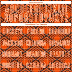 Uniform Pattern Custom Orange Geometric Soccer Jersey Sublimation Navy-White Uniform Pattern Custom Orange Geometric Soccer Jersey Sublimation Navy-White