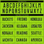 Soccer Sublimation Custom Jersey Geometric Green Black Shapes Uniform Neon