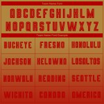 Soccer Jersey Old Sleeve Uniform Fashion Sublimation Fade Red Gold Custom Long