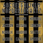 Soccer Old Black Sublimation Jersey Line Custom Gold-White Uniform Soccer Old Black Sublimation Jersey Line Custom Gold-White Uniform