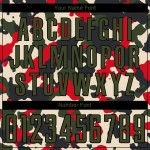 To Olive-Black Jersey Camo Service Sublimation Salute Uniform Soccer Custom