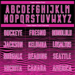 Black Deep Jersey Custom Uniform Sublimation Soccer Gradient Line Pink-White