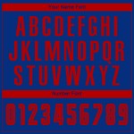 Sublimation Red Uniform Royal Jersey Soccer Custom Sublimation Red Uniform Royal Jersey Soccer Custom