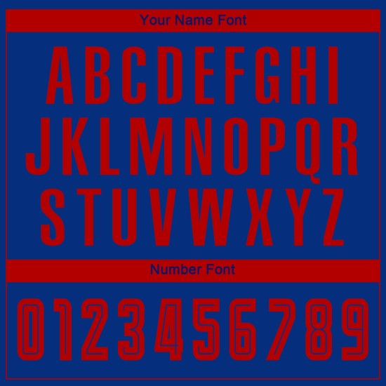 Sublimation Red Uniform Royal Jersey Soccer Custom Sublimation Red Uniform Royal Jersey Soccer Custom