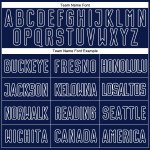 Sublimation Soccer Custom Fashion Navy-White Jersey Split Gray Uniform Sublimation Soccer Custom Fashion Navy-White Jersey Split Gray Uniform