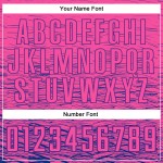 Sublimation Custom Pink Royal Uniform Jersey Soccer