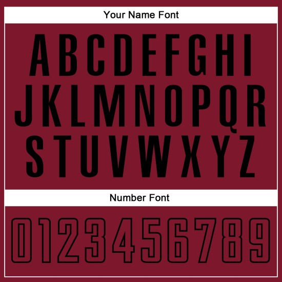 Custom Crimson-Black Fashion Jersey Uniform Soccer Sublimation Split White Custom Crimson-Black Fashion Jersey Uniform Soccer Sublimation Split White