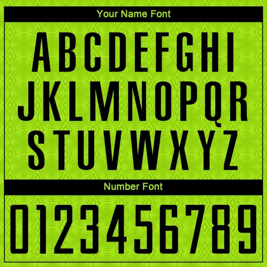 Soccer Sublimation Custom Jersey Geometric Green Black Shapes Uniform Neon