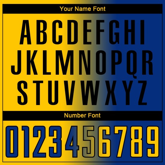 Jersey Fashion Soccer Sublimation Custom Royal Gradient Yellow-Black Uniform Jersey Fashion Soccer Sublimation Custom Royal Gradient Yellow-Black Uniform