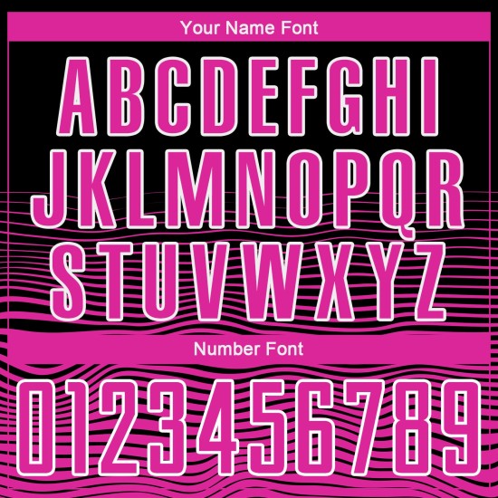 Black Deep Jersey Custom Uniform Sublimation Soccer Gradient Line Pink-White