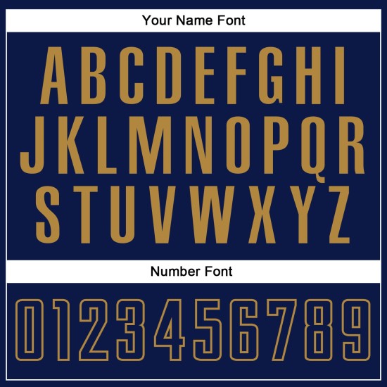 White Gold Jersey Custom Navy-Old Uniform Sublimation Fashion Soccer Split White Gold Jersey Custom Navy-Old Uniform Sublimation Fashion Soccer Split