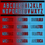 Sublimation Jersey Blue Soccer Red-Black Uniform Sky Gradient Fashion Custom Sublimation Jersey Blue Soccer Red-Black Uniform Sky Gradient Fashion Custom