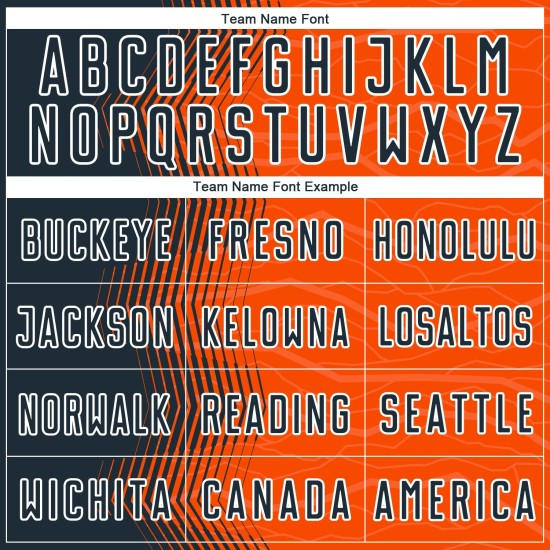 Custom Gradient Arrow Jersey Soccer Orange Sublimation Navy-White Uniform Custom Gradient Arrow Jersey Soccer Orange Sublimation Navy-White Uniform