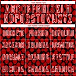 Snake Skin Soccer Red Jersey Sublimation Uniform Black-White Custom Snake Skin Soccer Red Jersey Sublimation Uniform Black-White Custom