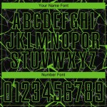 Uniform Jersey Black Sublimation Aurora Soccer Custom Green