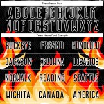 Red-Gold Gray Flame Custom Jersey Uniform Sublimation Black Soccer Red-Gold Gray Flame Custom Jersey Uniform Sublimation Black Soccer